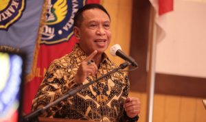 Menpora Zainudin Amali membuka Rapat Kerja Nasional (Rakernas) Ikatan Sarjana Olahraga Indonesia (ISORI) yang juga bertepatan dengaN HUT ke-52 tahun di Gedung Rektorat Universitas Negeri Yogyakarta