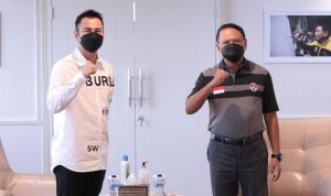 Raffi Ahmad & Menpora Zainudin Amali (dok: Humas Kemenpora)