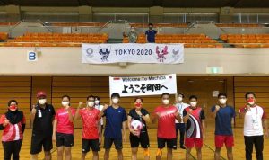 Wali Kota Machida Kunjungi Latihan Para Badminton Indonesia