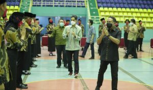 Menpora Amali Resmi Lepas Kepulangan Paskibraka 2021