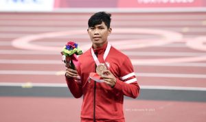 Atlet Para Atletik Saptoyogo Berhasil Sumbang