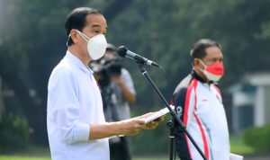 Presiden Jokowi : Leani Ratri Oktila Patriot Olahraga Indonesia