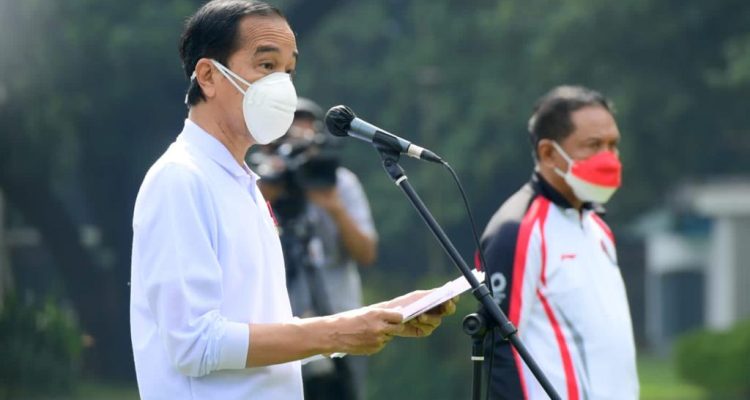Presiden Jokowi : Leani Ratri Oktila Patriot Olahraga Indonesia