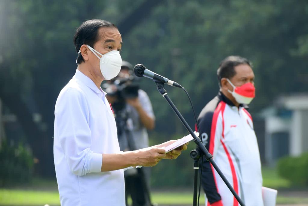 Presiden Jokowi : Leani Ratri Oktila Patriot Olahraga Indonesia