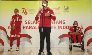 Menpora Zainudin Amali Sambut Kedatangan Patriot Olahraga Indonesia