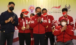 Menpora Zainudin Amali Sambut Kloter Akhir Atlet Paralimpiade Tokyo
