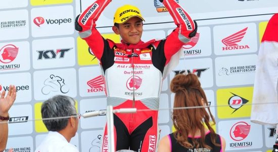 Mario Suryo Aji asal Magetan menjadi Satu-satunya Pembalap Perwakilan Indonesia