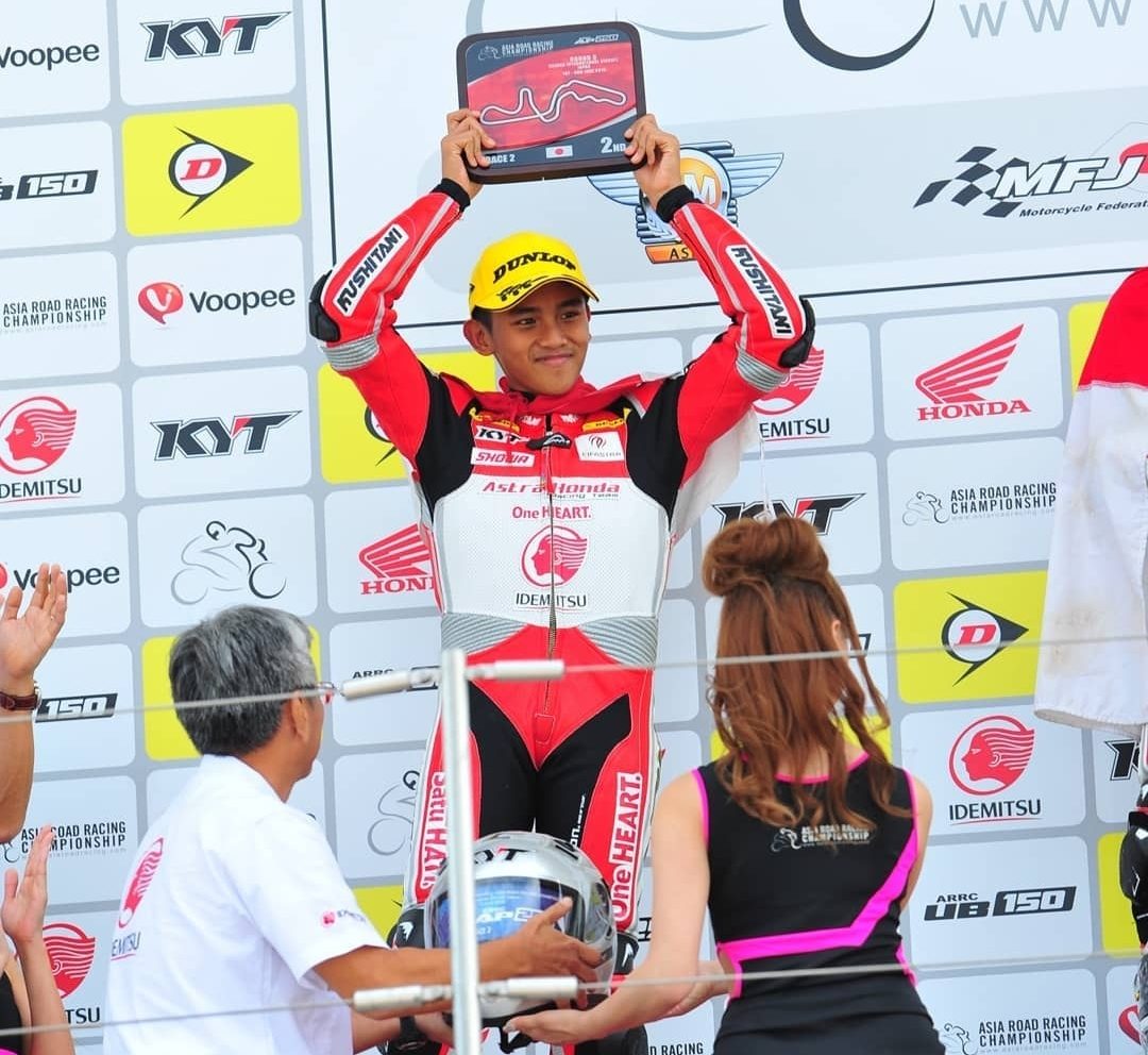 Mario Suryo Aji asal Magetan menjadi Satu-satunya Pembalap Perwakilan Indonesia